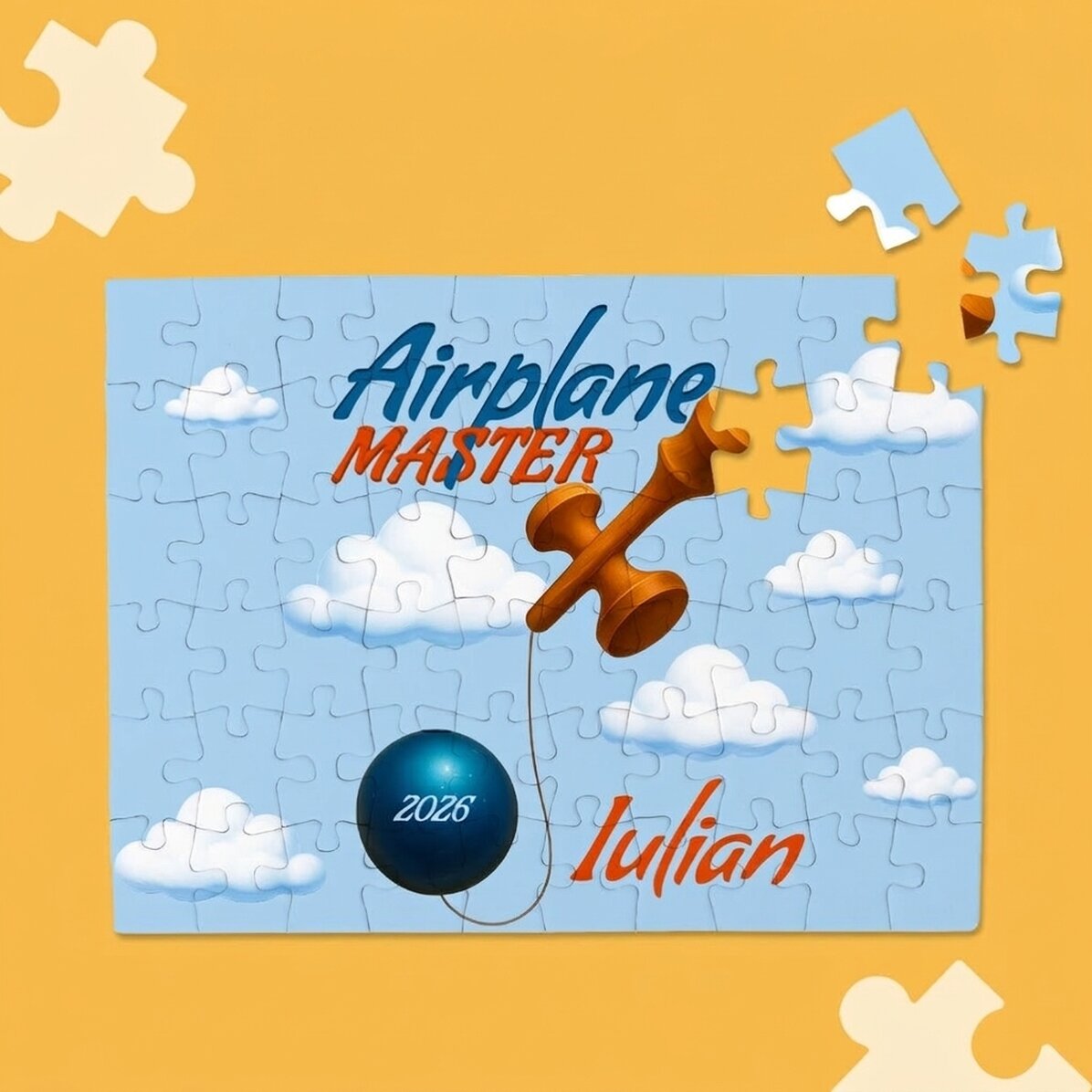 Puzzle personalizzato per bambini - Airplane Master