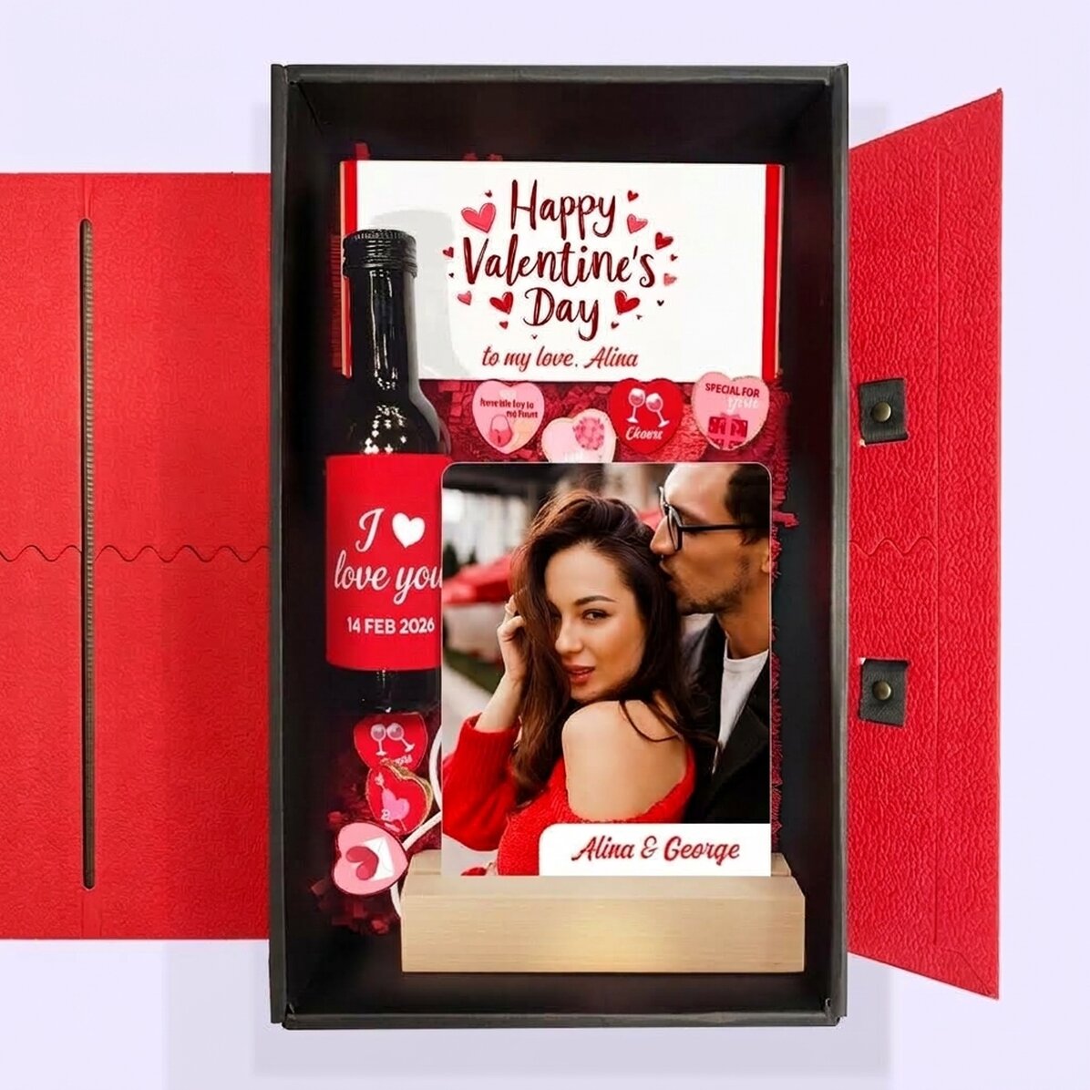 Confezione regalo per San Valentino - Ti amo