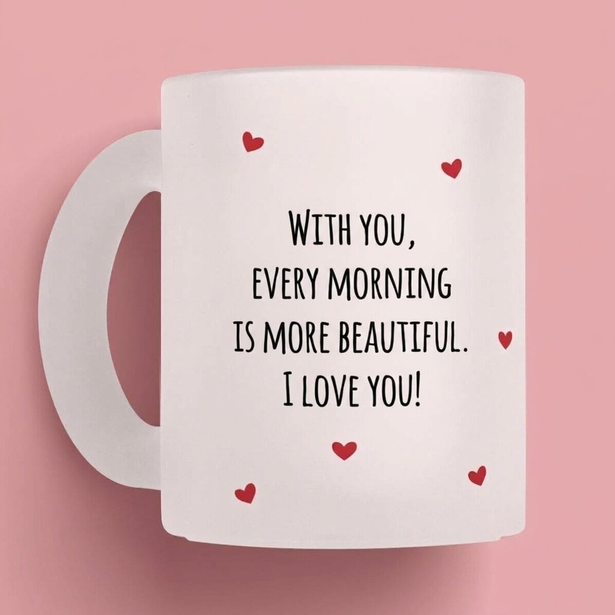 Tazza personalizzata con messaggio - Love