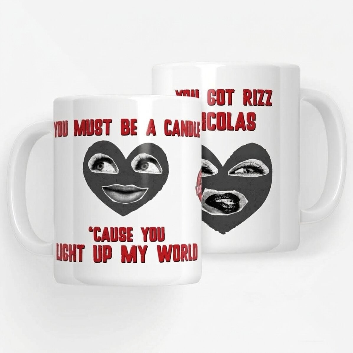 Tazza personalizzata con messaggio - Rizzler Boyfriend