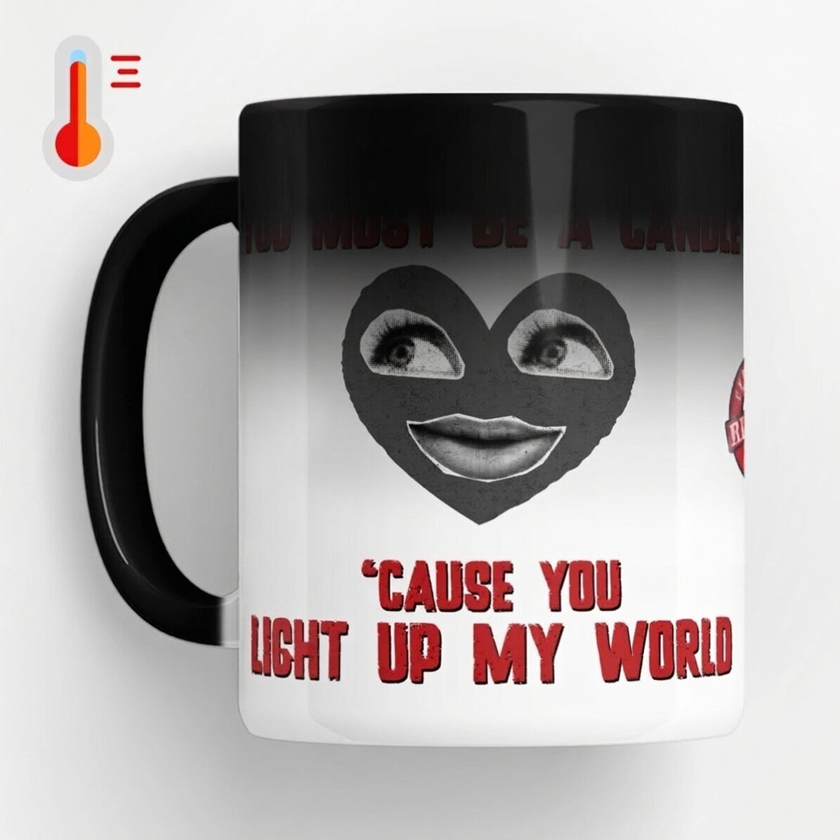 Tazza termosensibile personalizzata con messaggio - Rizzler Boyfriend
