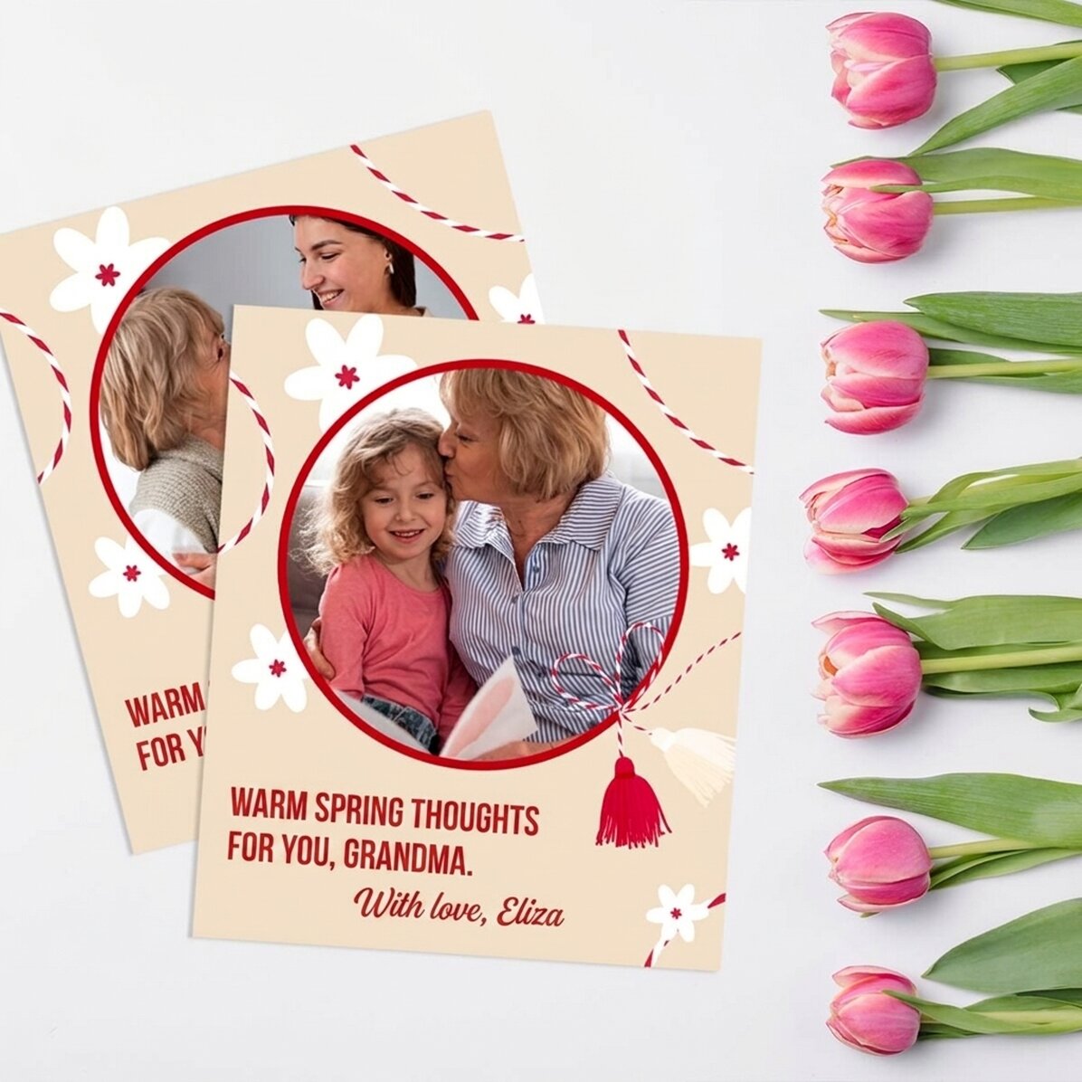 Foto personalizzata 10x12 cm con immagine e testo