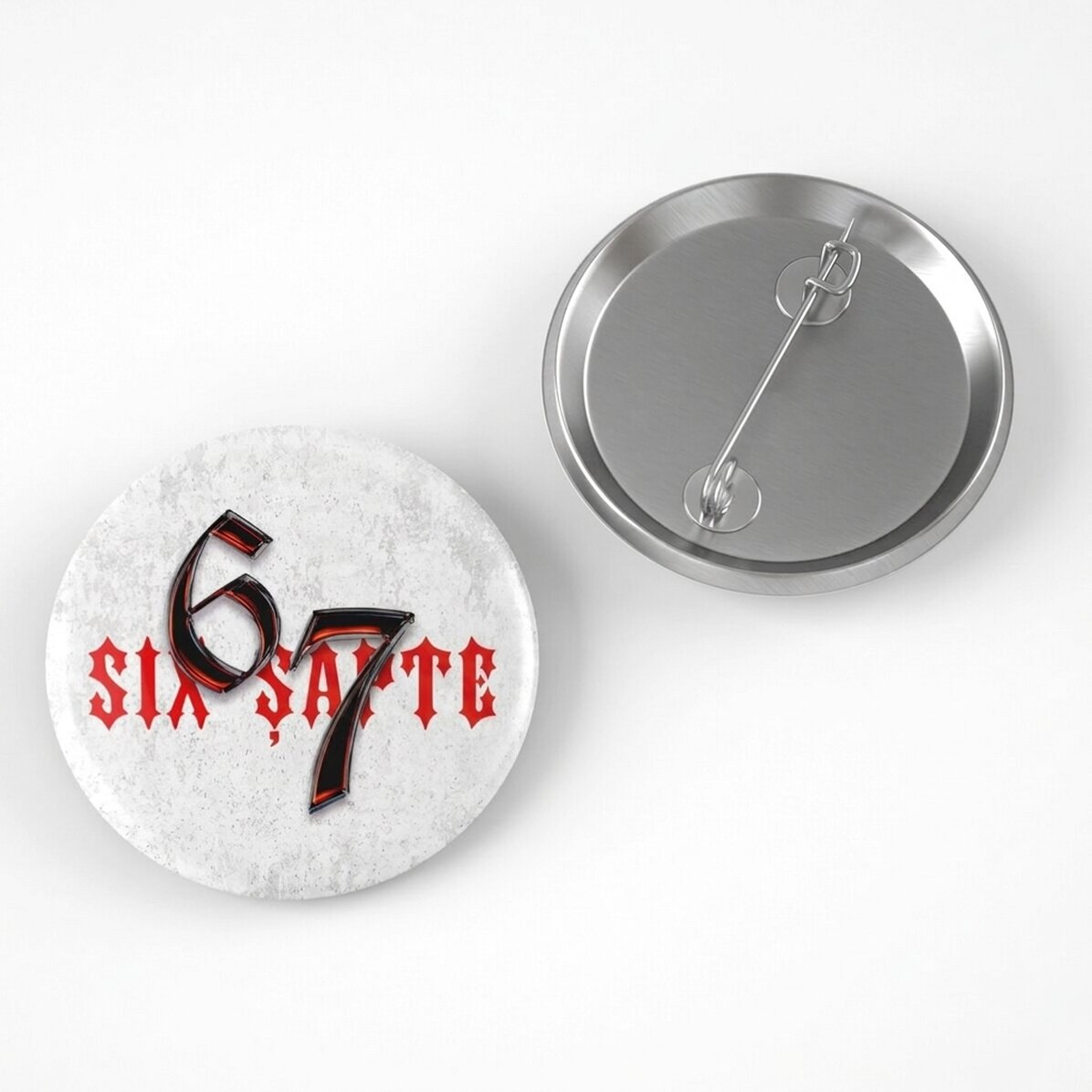 Distintivo personalizzato con nome - 67 Six Seven Trap