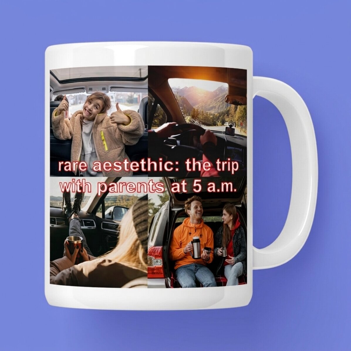 Tazza personalizzata con foto e testo - Rare aestethic