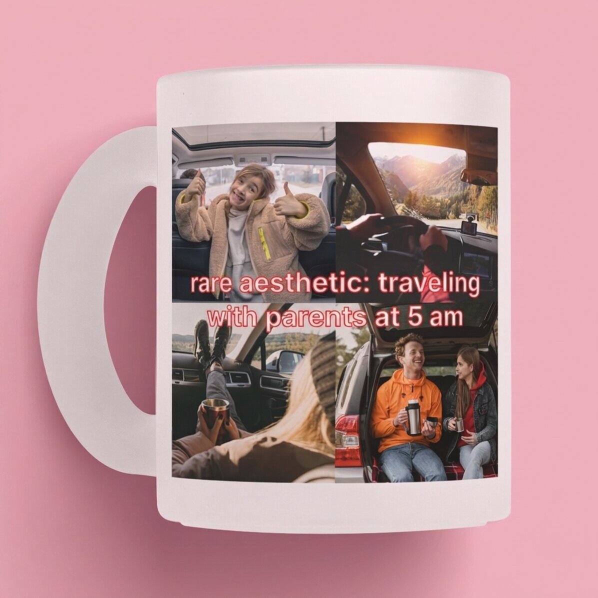 Tazza personalizzata con foto e testo - Rare Aesthetic
