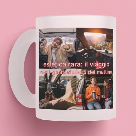 Tazza personalizzata con foto e testo - Rare Aesthetic