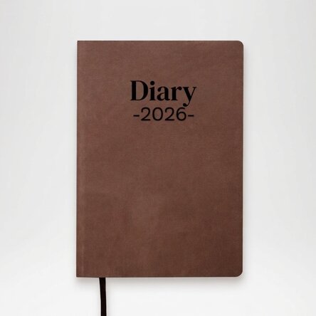 Personalised leather diary - Planner