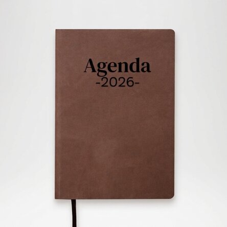 Agenda in pelle personalizzata - Planner