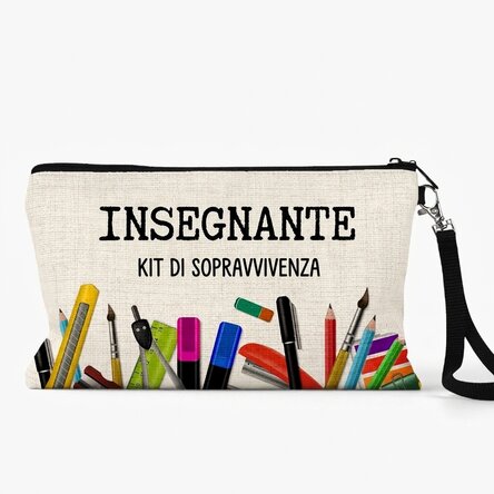 Kit personalizzato per insegnanti con messaggio - Kit di sopravvivenza