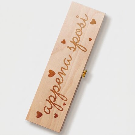 Scatola di vino - Just Married