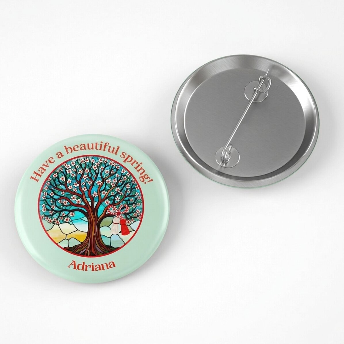 Distintivo personalizzato con nome - L