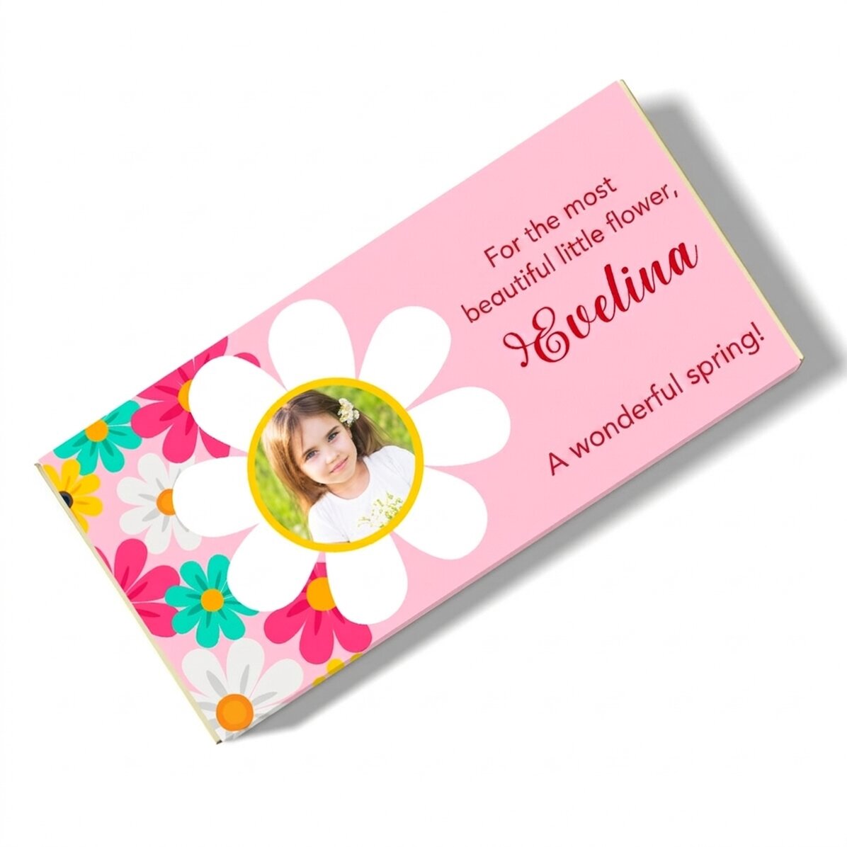 Cioccolato personalizzato con messaggio e foto - Floricele