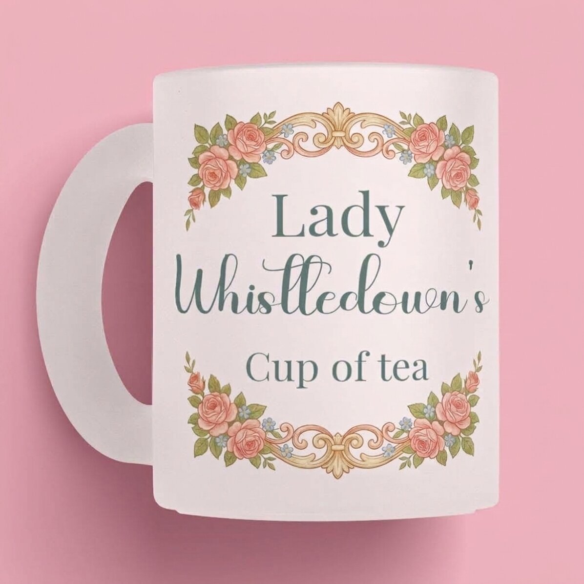 Tazza personalizzata con foto e testo - Bridgerton Aesthetic
