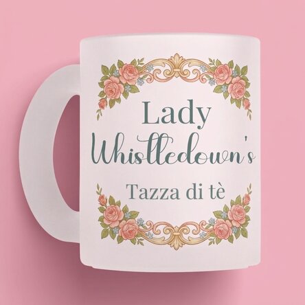Tazza personalizzata con foto e testo - Bridgerton Aesthetic