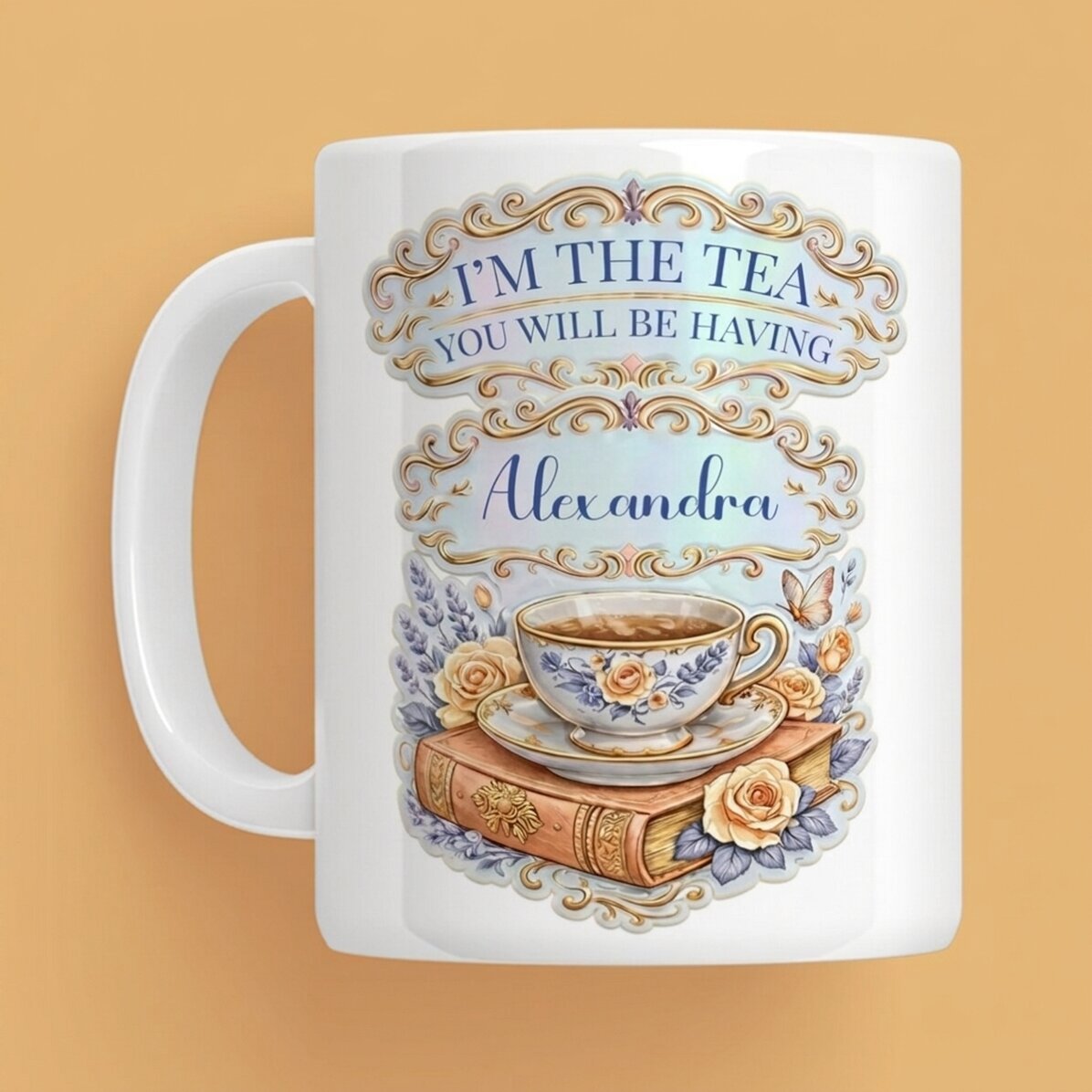 Tazza personalizzata con scritta - I