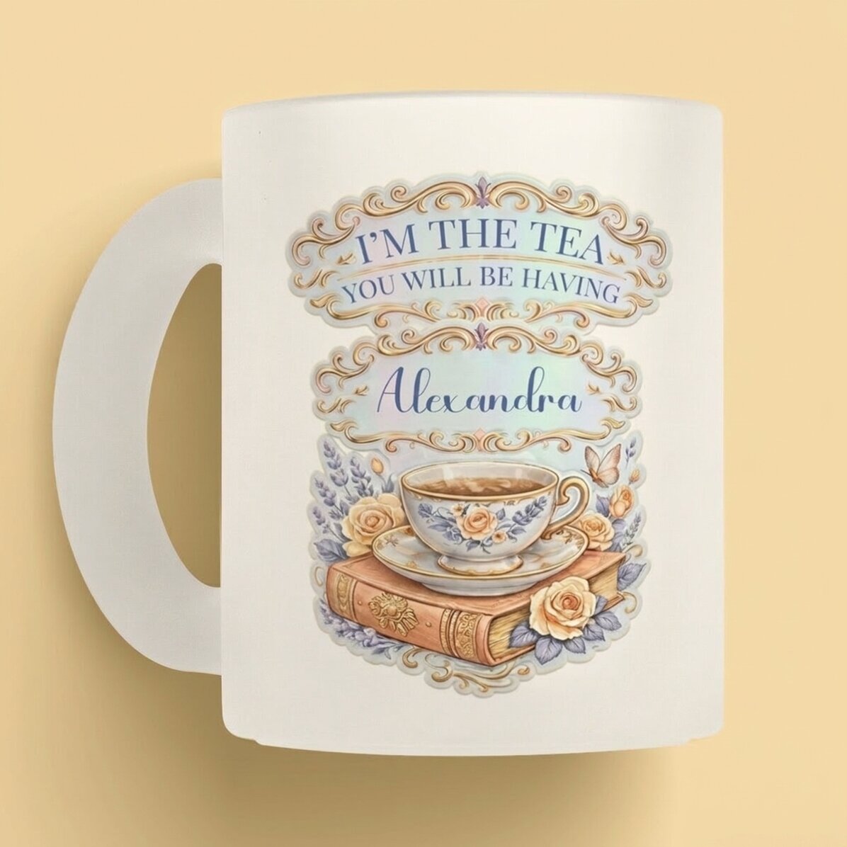 Tazza personalizzata con scritta - I