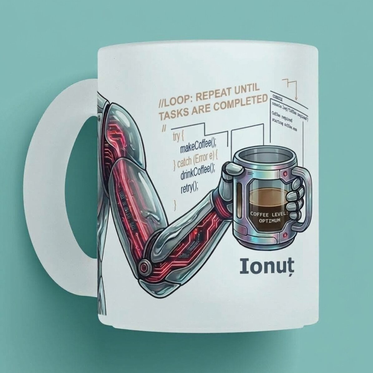 Tazza personalizzata con testo - Agendino