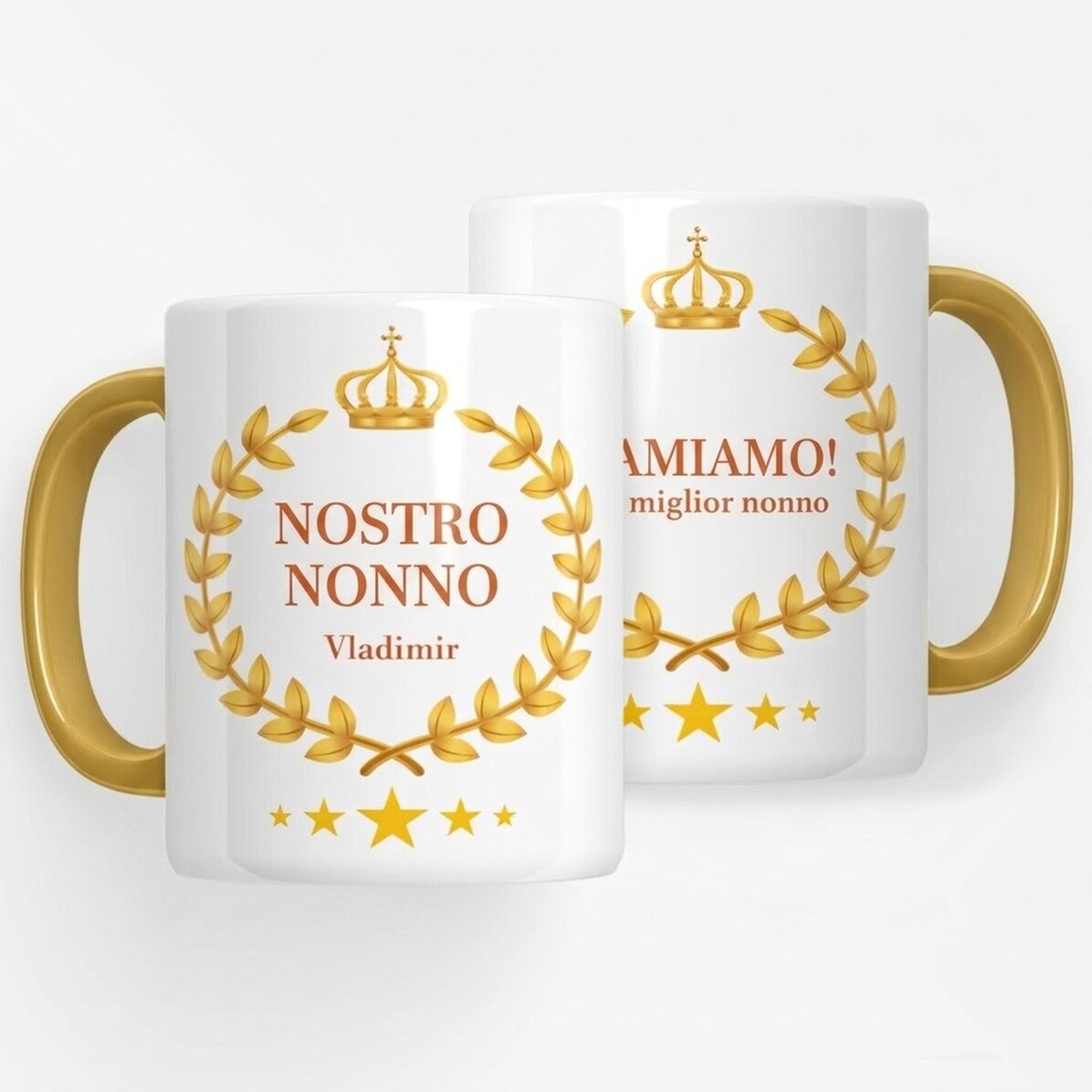 Tazza personalizzata con scritta - Il nostro nonno