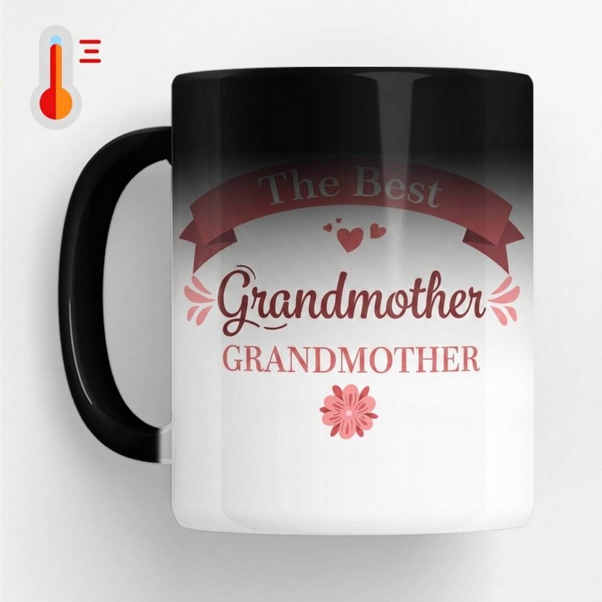 Tazza termosensibile personalizzata con scritta - La nonna migliore