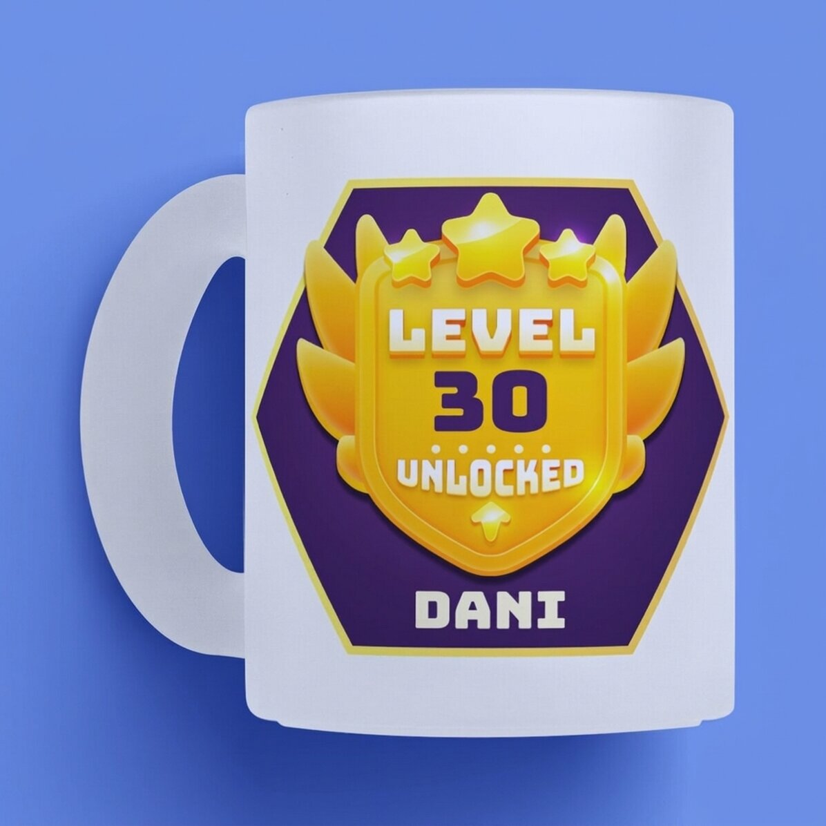 Tazza personalizzata con dedica di compleanno - Level Unlocked