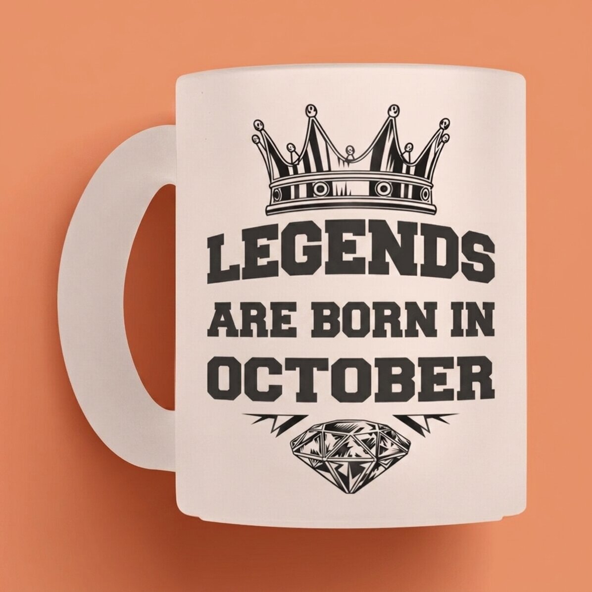 Tazza personalizzata con scritta - Le leggende nascono in...