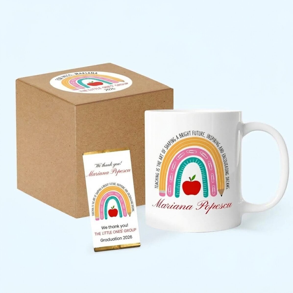 Set regalo personalizzato per educatrici/insegnanti