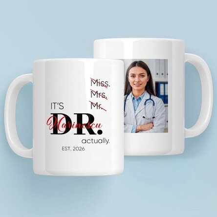 Tazza personalizzata con foto e testo - Actually