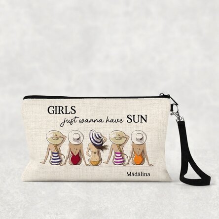 Kit trucco personalizzato con scritta - Summer girls