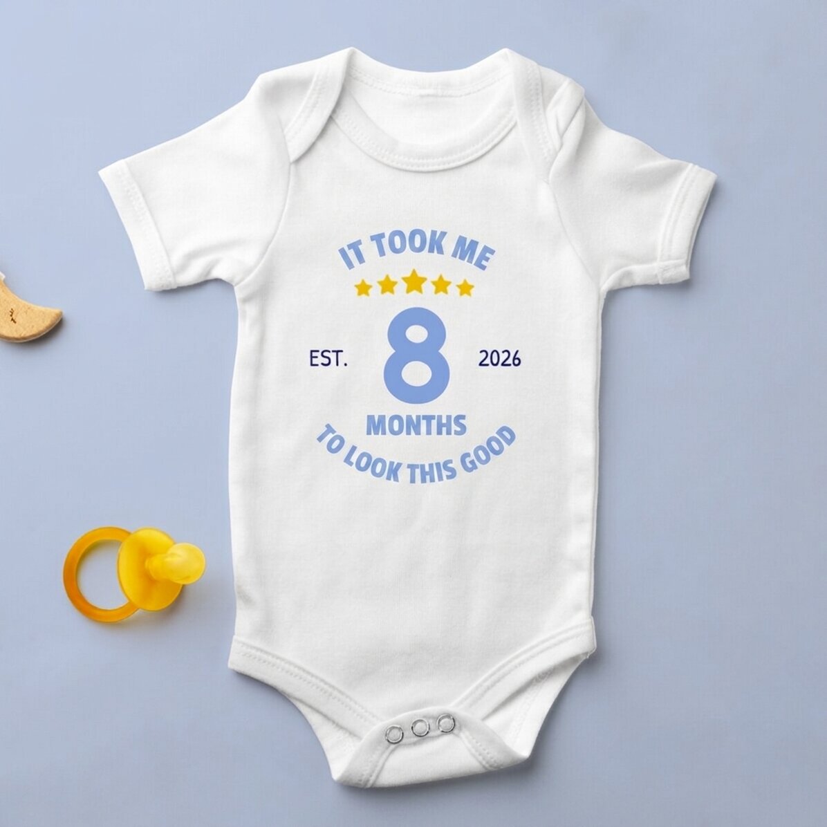 Body per bambini personalizzato con scritta - Sto bene alla mia età
