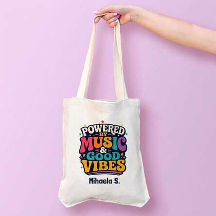 Borsa personalizzata con nome - Realizzata da