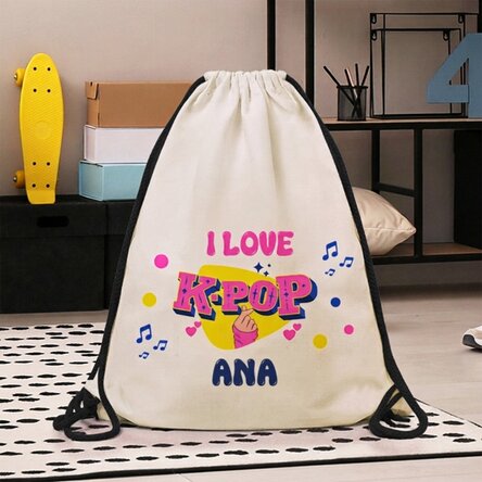 Zaino personalizzato con scritta - Kpop