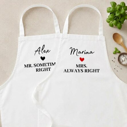 Abbinamenti personalizzati per coppie - Mrs & Mr Right