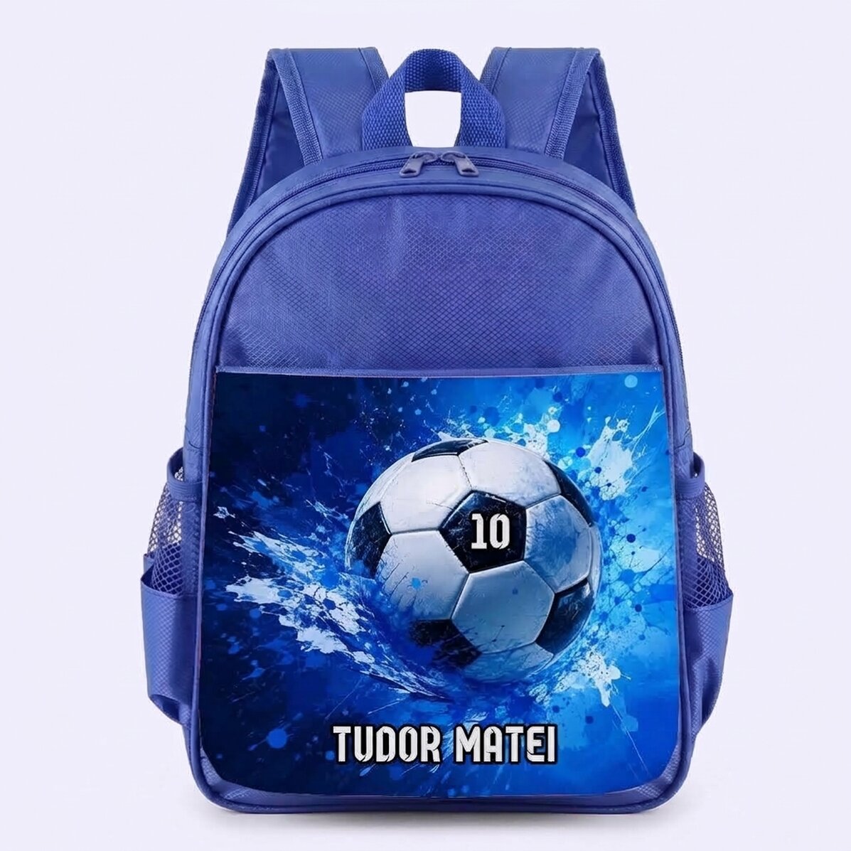 Zaino scolastico personalizzato con scritta - Calcio