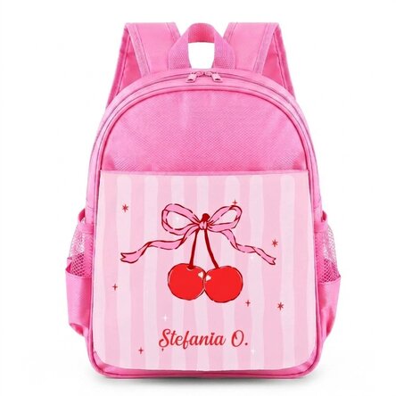 Zaino scolastico personalizzato con nome - Fiocco