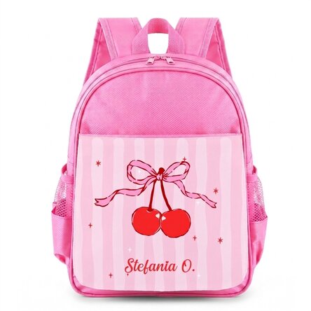 Zaino scolastico personalizzato con nome - Fiocco