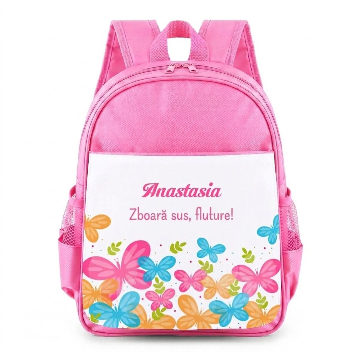 Zaino scolastico personalizzato con nome - Fluturasi