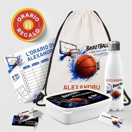 Set personalizzato per la scuola - Pallacanestro