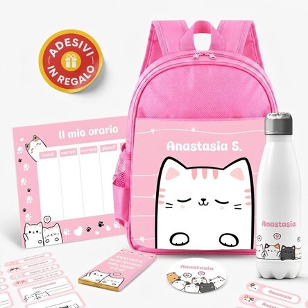 Set personalizzato per la scuola – Kitty