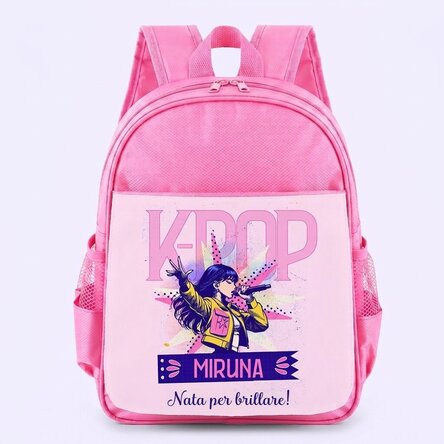 Zaino scolastico personalizzato con scritta - Kpop