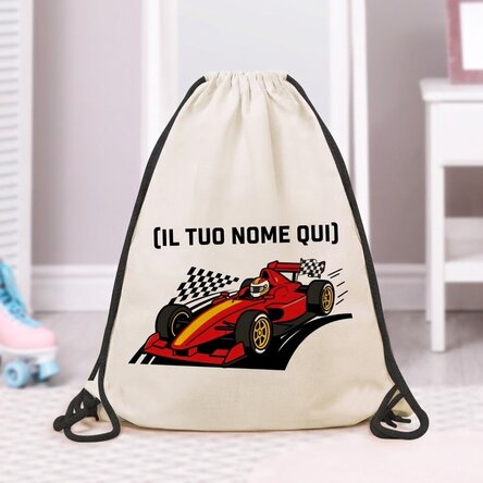Zaino personalizzato con nome - Auto