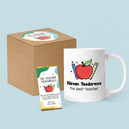 Set regalo personalizzato per il nuovo anno scolastico - Insegnanti