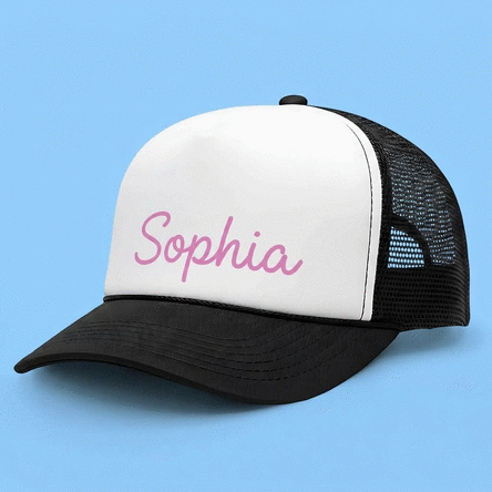 Cappellino personalizzato con nome