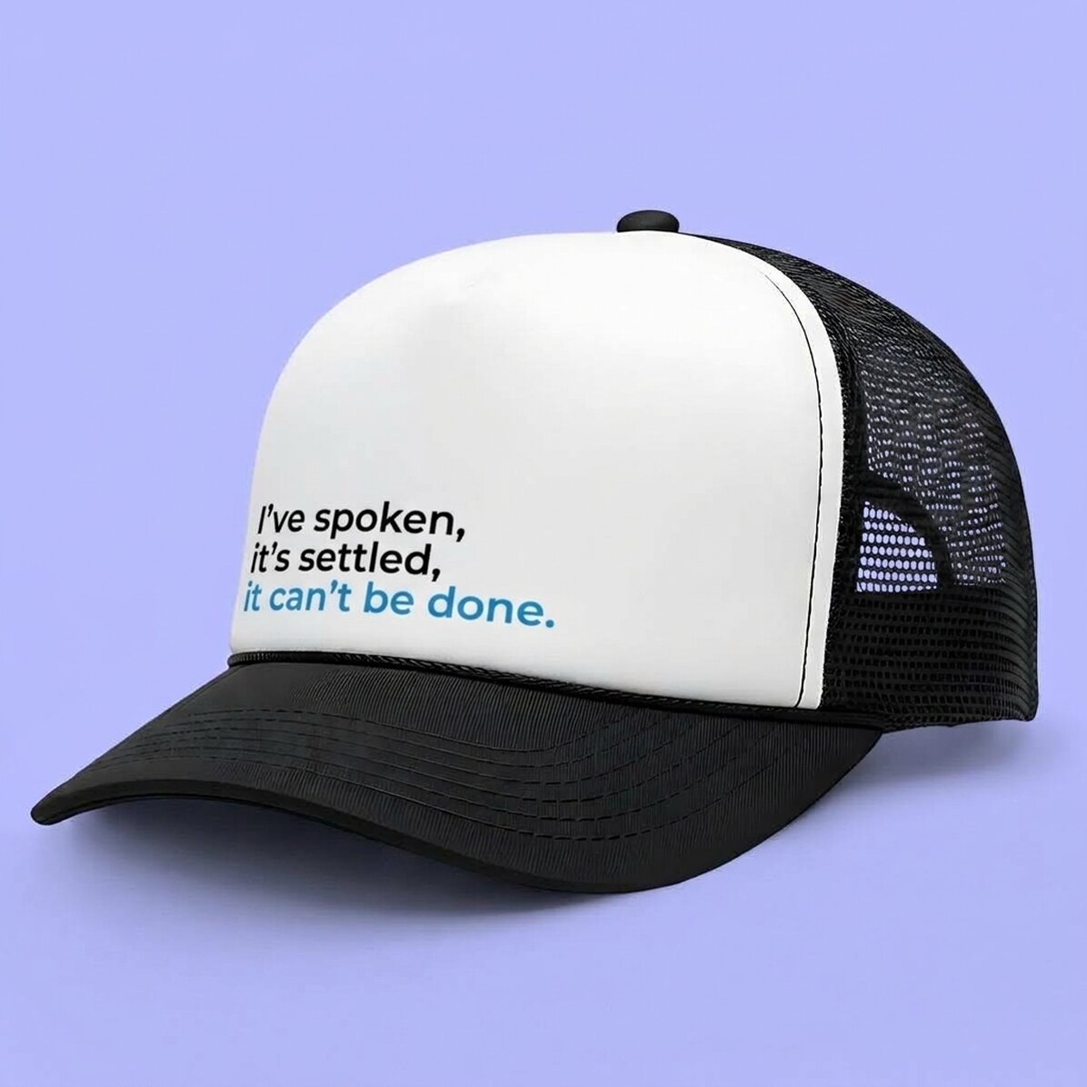 Cappellino personalizzato con scritta - Divertente