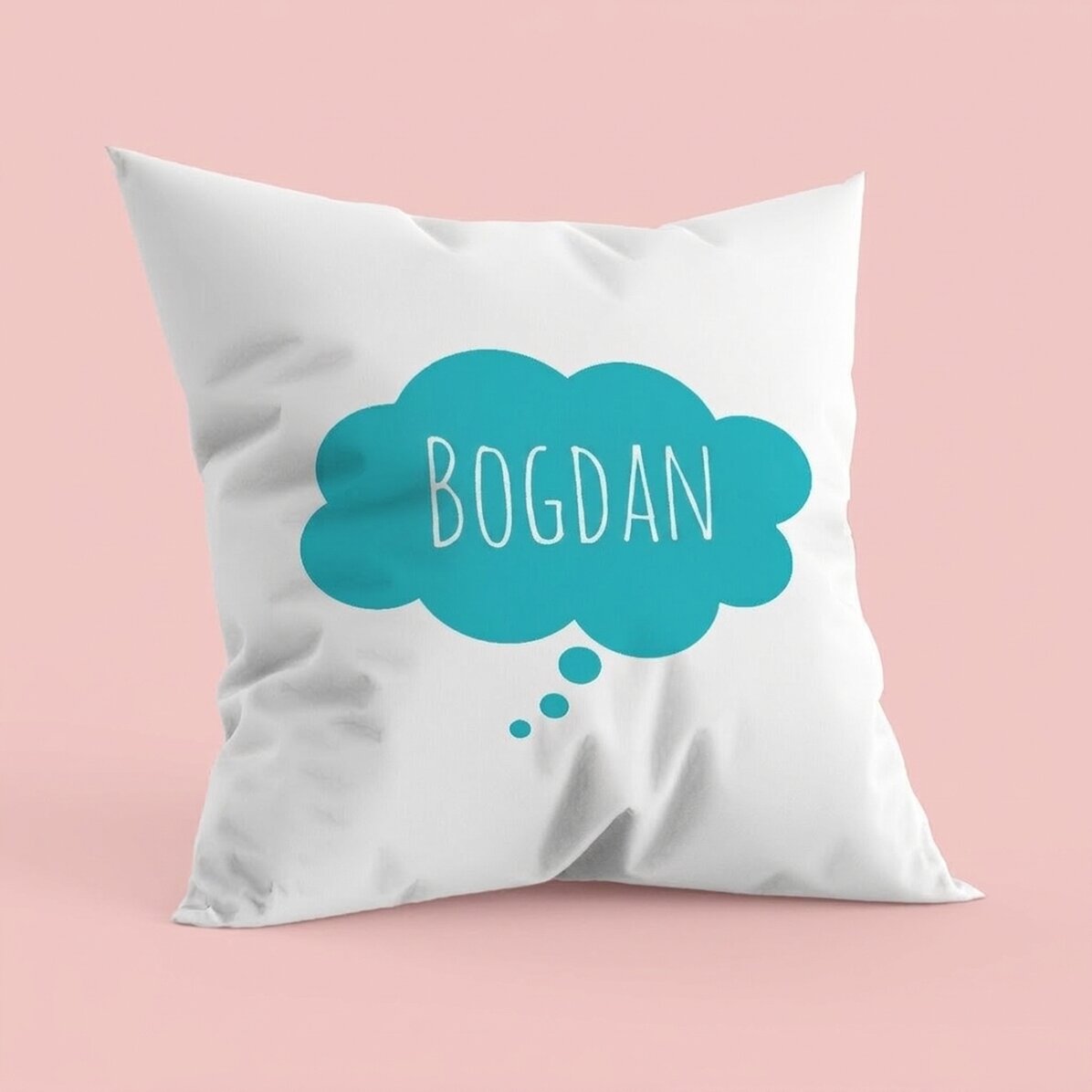 Cuscino personalizzato con nuvolette
