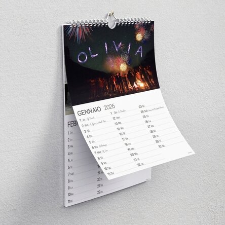 Calendario personalizzato - prima edizione