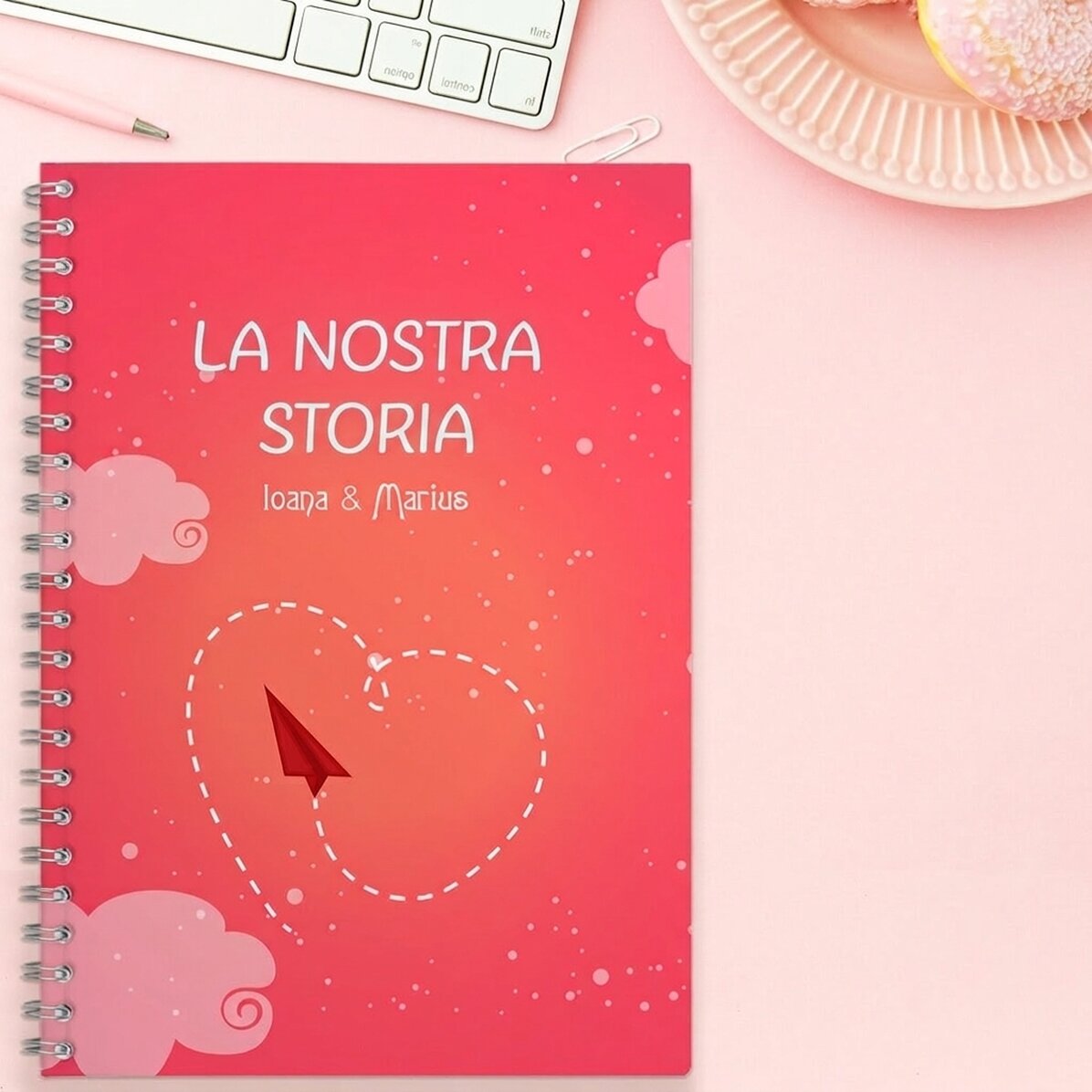 Quaderno personalizzato - La nostra storia