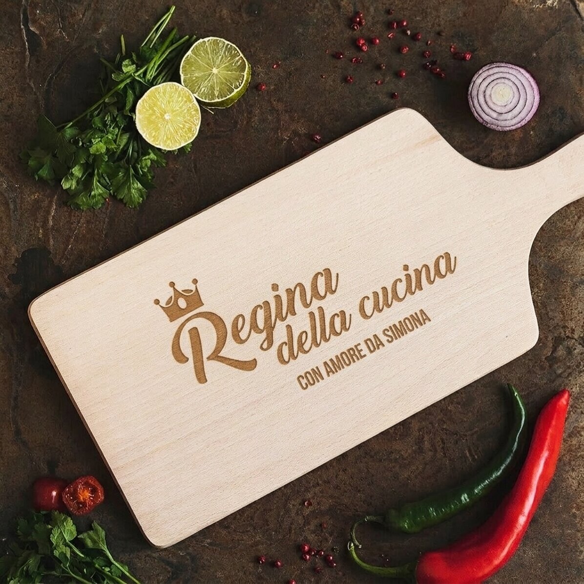 Tagliere personalizzato - Queen Of The Kitchen