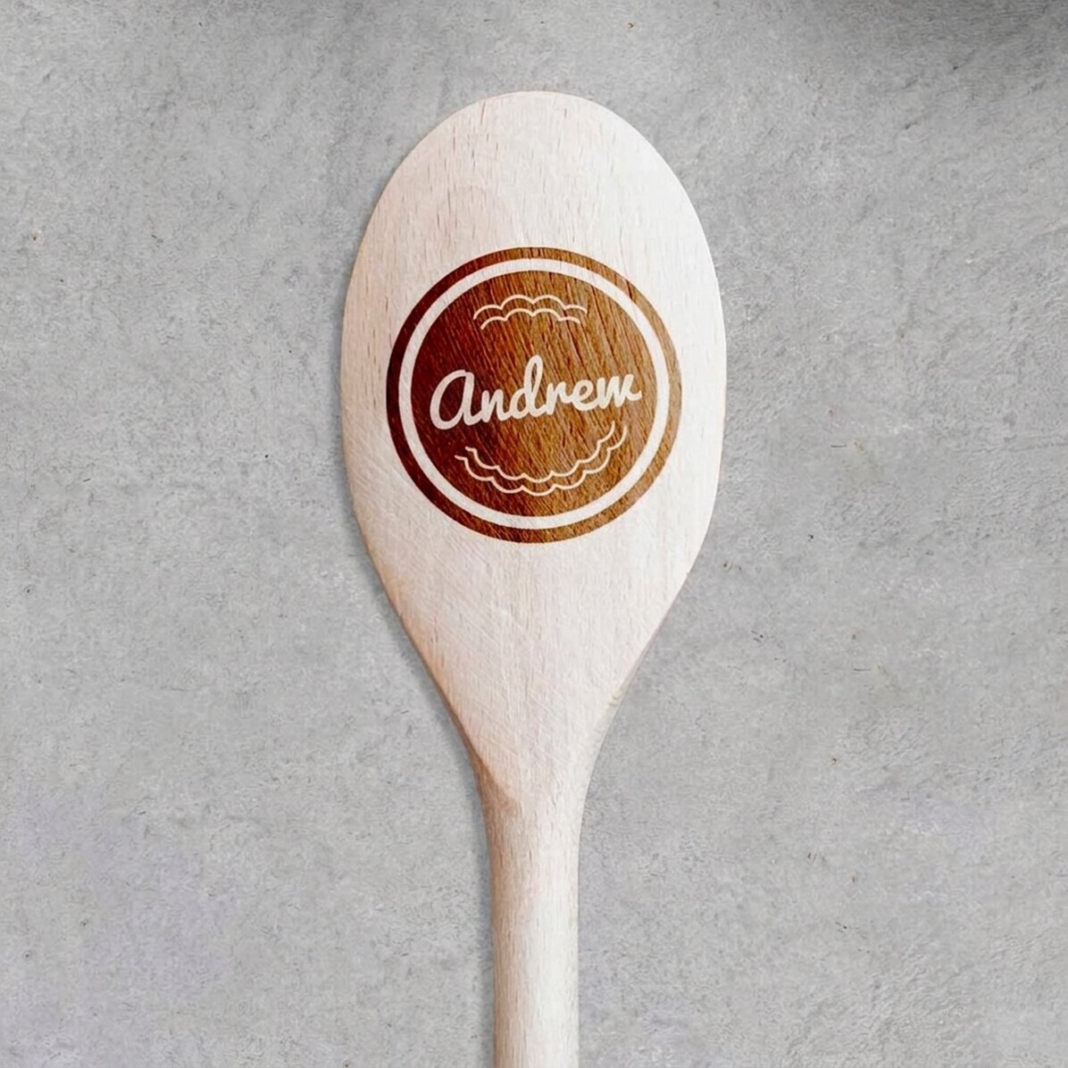 Cucchiaio di legno personalizzato con il tuo nome
