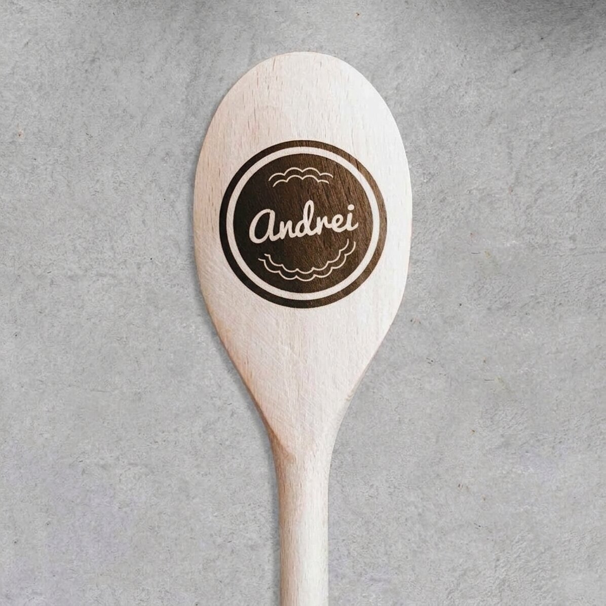 Cucchiaio di legno personalizzato con il tuo nome