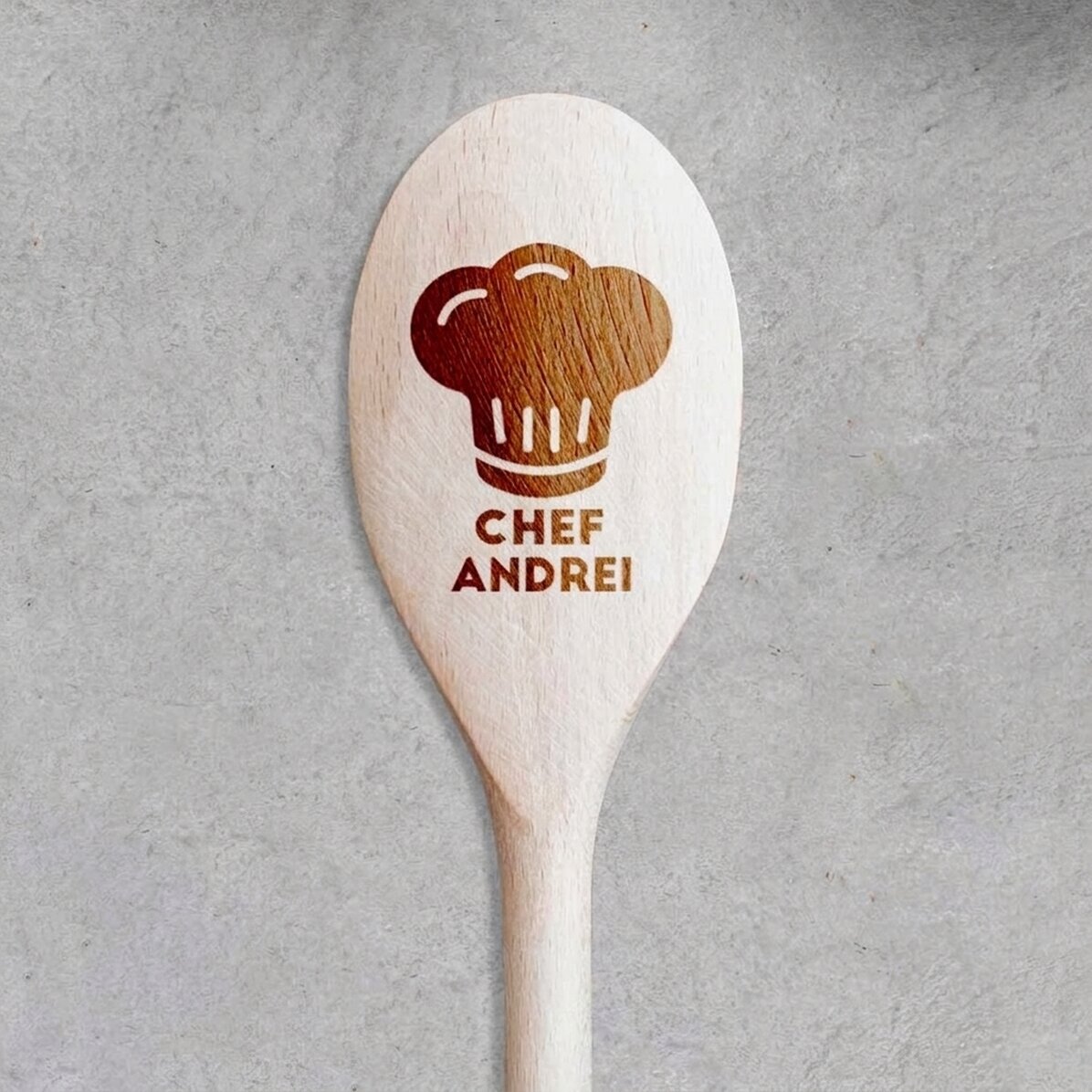 Cucchiaio di legno personalizzato - Chef